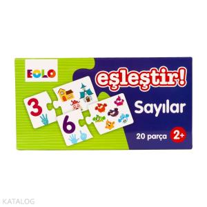 Eolo Eşleştirme Kartları Sayılar 20 Parça