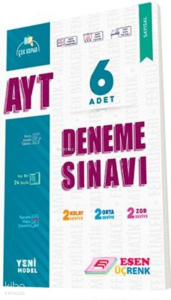 Esen - Üçrenk Ayt 6'Lı Deneme Seti (Sayısal)
