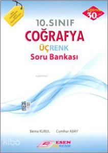 Esen Üçrenk Yayınları 10. Sınıf Coğrafya Soru Bankası Esen Üçrenk 