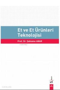 Et ve Et Ürünleri Teknolojisi