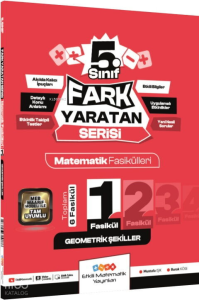Etkili Matematik 5. Sınıf Geometrik Şekiller Fark Yaratan Fasikül 1
