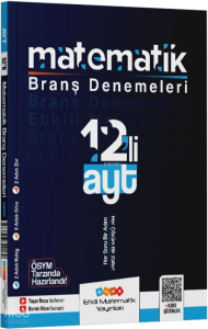 Etkili Matematik Yayınları AYT Matematik 12 li Branş Denemeleri