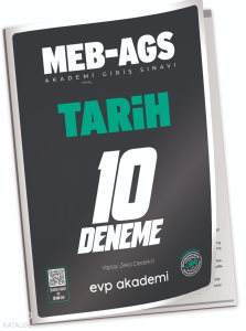 EVP Akademi MEB-AGS Tarih 10 Deneme Çözümlü