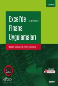 Excel'de Finans Uygulamaları; Microsoft 365, Excel 2019, 2016 ve 2013 Uyumlu
