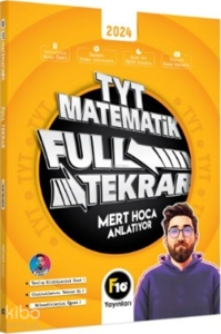 F10 Yayınları TYT Matematik Full Tekrar Video Ders Kitabı
