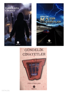 Fabrikada Cinayet , Kayıp Cesetler ve Gündelik Cinayetler Polisiye Gerilim Seti (3 Kitap Takım)