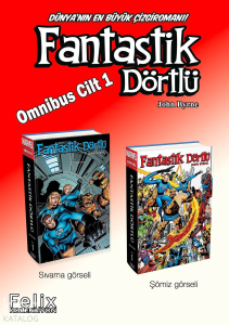 Fantastik Dörtlü Omnibus Cilt 1 Ana Kapak (255 Limitli Delux Edisyon)
