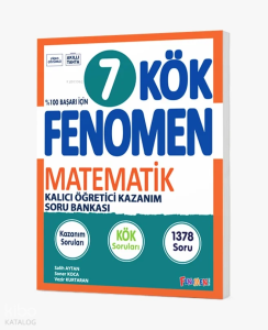 Fenomen Okul Yayınları 7. Sınıf Matematik KÖK Soru Bankası