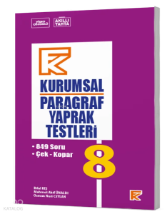 Fenomen 8 Kurumsal Paragraf Yaprak Testleri
