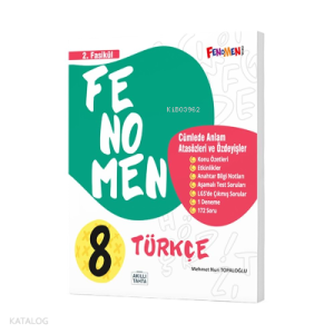 Fenomen Kitap Fenomen 8. Sınıf Türkçe 2. Fasikül (Cümlede Anlam, Atasözleri Ve Özdeyişler)