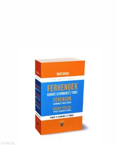 Ferhengek Kirdkî - Kurmancî - Tirkî