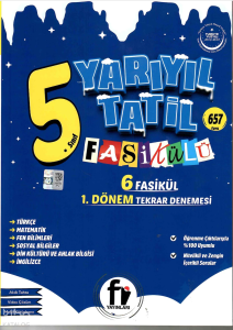 Fi Yayınları 5. Sınıf 1. Dönem Define Kamp Kitabı