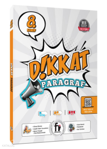 Fi Yayınları 8. Sınıf Dikkat Paragraf Soru Bankası