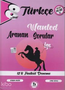 Fi Yayınları 8. Sınıf  GS Türkçe Wanted Aranan Sorular 12 Deneme Fi 