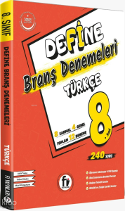 Fi Yayınları 8. Sınıf LGS Define Türkçe Branş Denemeleri
