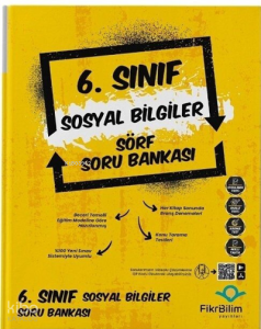 Fikri Bilim 6.Sınıf Sosyal Bilgiler Soru Bankası