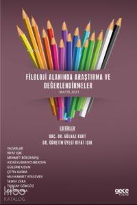 Filoloji Alanında Araştırma Ve Değerlendirmeler Mayıs