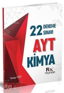Fix Yayınları AYT Kimya 22 Deneme Sınavı Fix 