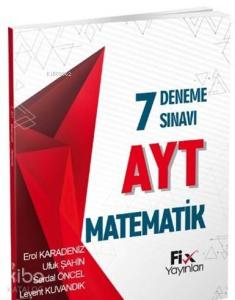 Fix Yayınları AYT Matematik 7 Deneme Sınavı Fix 