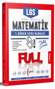 Full Matematik Yayınları 8. Sınıf Matematik 1. Dönem Soru Bankası Özel Baskı - 2023
