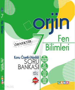 Gama Yayınları 7. Sınıf Fen Bilimleri Konu Özetli - Etkinlikli Soru Bankası