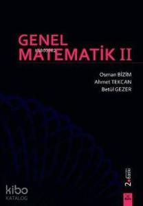 Genel Matematik 2