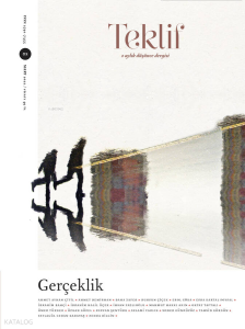 Gerçeklik - Teklif  Mart 2. Sayı ;2 Aylık Düşünce Dergisi