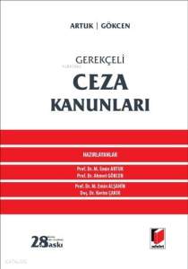 Gerekçeli Ceza Kanunları (Ciltli)