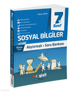 Gizli Yayınları 6. Sınıf Sosyal Bilgiler Alıştırmalı Soru Bankası