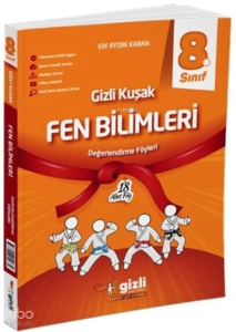 Gizli Yayınları 8. Sınıf Fen Bilimleri Gizli Kuşak Değerlendirme Föyleri
