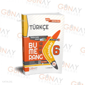 Günay 6.Sınıf Bumerang Etkinlikli Türkçe