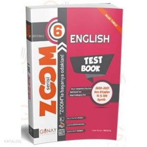 Günay 6.Sınıf Zoom Serisi İngilizce Soru Bankası