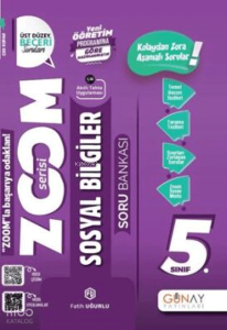 Günay Yayınları 5. Sınıf Zoom Serisi Sosyal Bilgiler Soru Bankası