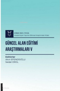 Güncel Alan Eğitimi Araştırmaları V
