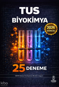 Güneş Kitabevleri 2026 TUS Biyokimya 25 Deneme