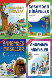 Hikayeler ve Masallarla Değerler Eğitim Seti (4 Kitap)