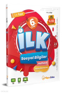 Hiper Zeka 2026 6. Sınıf İLK Sosyal Bilgiler Haftalık Soru Bankası