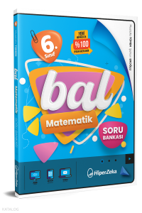 Hiper Zeka 6. Sınıf Bal Matematik Soru Bankası