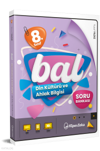 Hiper Zeka Yayınları 2025 8. Sınıf BAL Din Kültürü ve Ahlak Bilgisi Soru Bankası