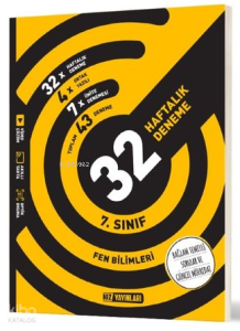 Hız Yayınları 7. Sınıf Fen Haftalık Deneme
