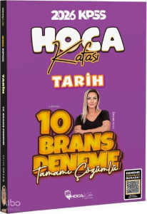 Hoca Kafası 2026 KPSS Tarih 10 Deneme Çözümlü