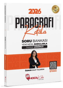 Hoca Kafası 2026 KPSS TYT ALES DGS Paragrafı Kafala Soru Bankası Çözümlü