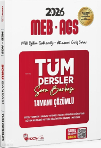 Hoca Kafası 2026 MEB-AGS Tüm Dersler Soru Bankası Çözümlü