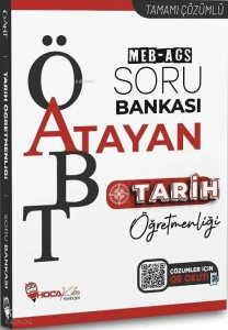 Hoca Kafası Yayınları ÖABT MEB-AGS Tarih Öğretmenliği Atayan Soru Bankası Çözümlü