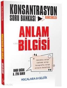 Hocalara Geldik Yayınları TYT DGS KPSS Anlam Bilgisi Konsantrasyon Soru Bankası Hocala