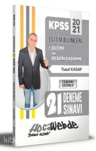 Hocawebde 2021 KPSS Eğitim Bilimleri Ölçme ve Değerlendirme Tamamı Çözümlü 21 Deneme Sınavı