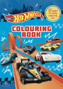 Hot Wheels Colouring Book