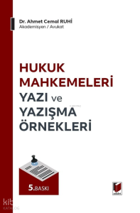 Hukuk Mahkemeleri Yazı ve Yazışma Örnekleri (Ciltli)