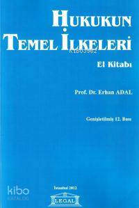 Hukukun Temel İlkeleri El Kitabı (Büyük Boy)