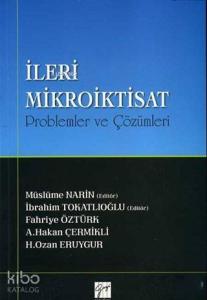 İleri Mikroiktisat; Problemler ve Çözümleri